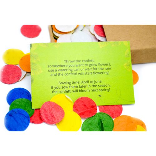Seed paper confetti box - Image 4